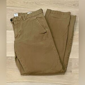 GAP Tan Chinos Classic Straight-Leg 31x32
